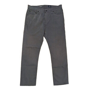 AG Adriano Goldschmied Mens The Graduate Tailored Leg Pants Gray 32 X 31 Hemmed